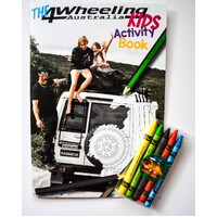 The 4Wheeling Australia Kids Activity Book.