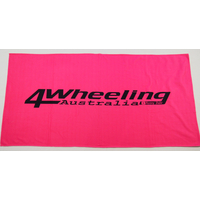 Microfibre beach towels . [Colour: Hot Pink]