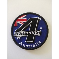 Blue Round Logo Patch.