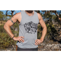Singlet with Land Cruiser Logo