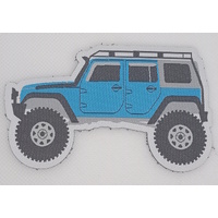 Patch - Jeep Wrangler JKU, Blue.