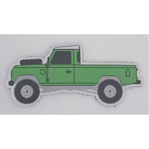 Patch - Green Landrover Series 2 ute.